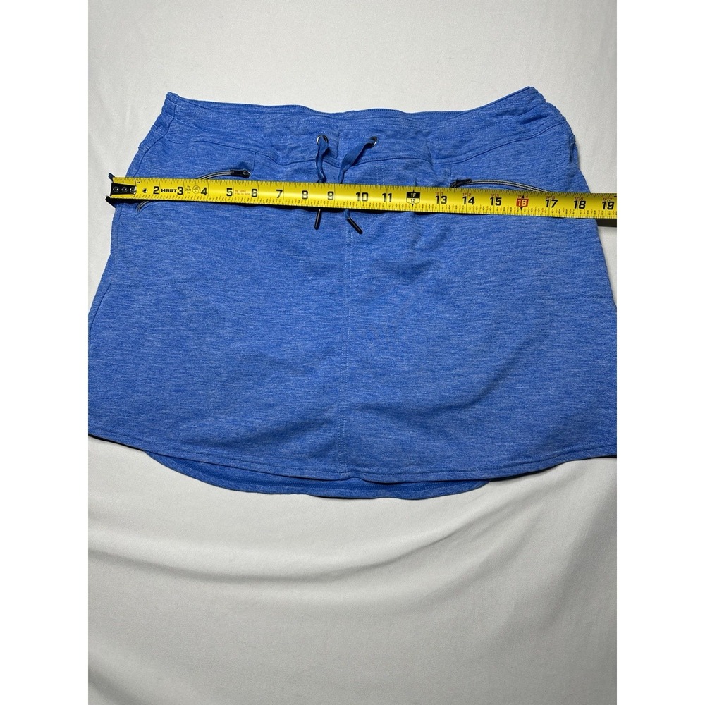 Kuhl Skort Blue Women's Medium Pockets Drawstring Hiking Outdoors - Picture 8 of 8